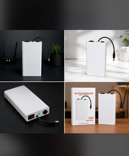 Xiaomi Mi 20000Mah 12V Router Power Bank – Mini UPS Battery Backup for Wi-Fi Routers True Point
