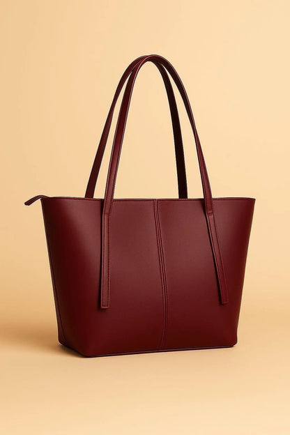 Blue Rexine Tote Bag for Women Daily Use True Point