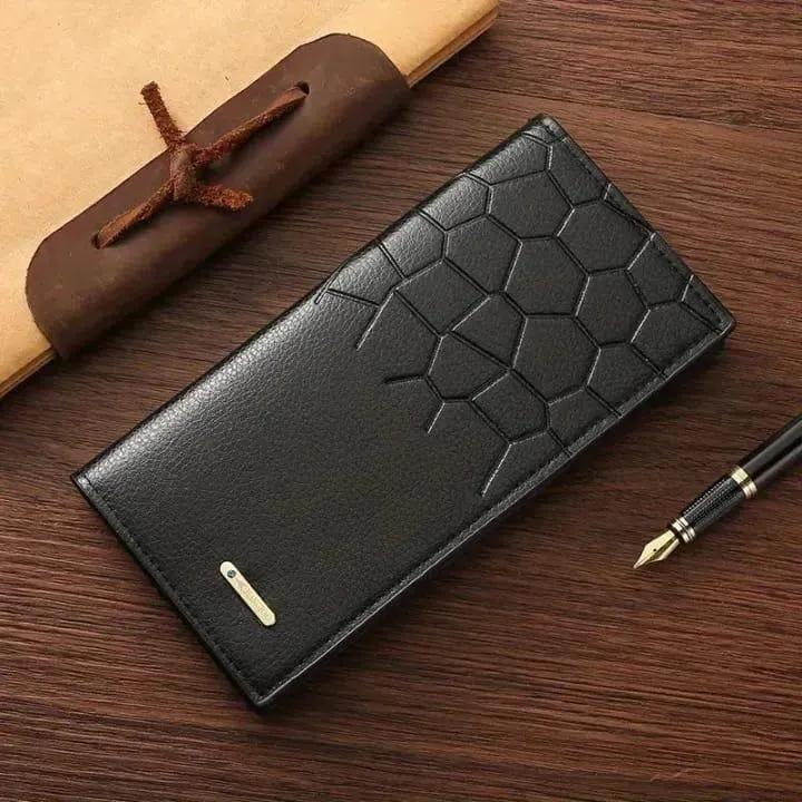 Men's Leather Wallet Bifold honey Design True Point