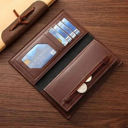 Men's Leather Wallet Bifold honey Design True Point