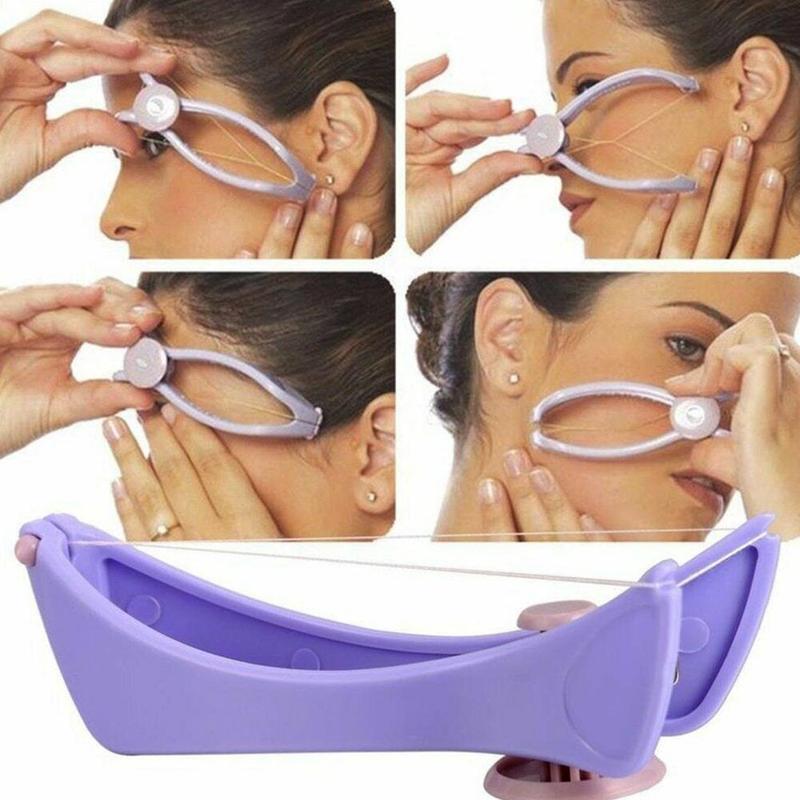 Lavender Threaded Hair Removal Tool for Face & Body