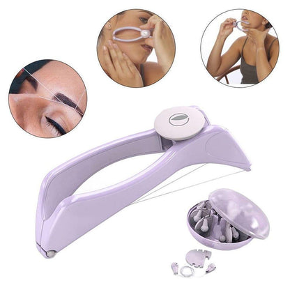Lavender Threaded Hair Removal Tool for Face & Body