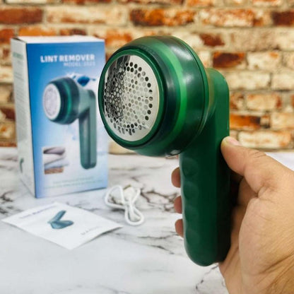 Portable Lint Remover Green 1200mAh Battery