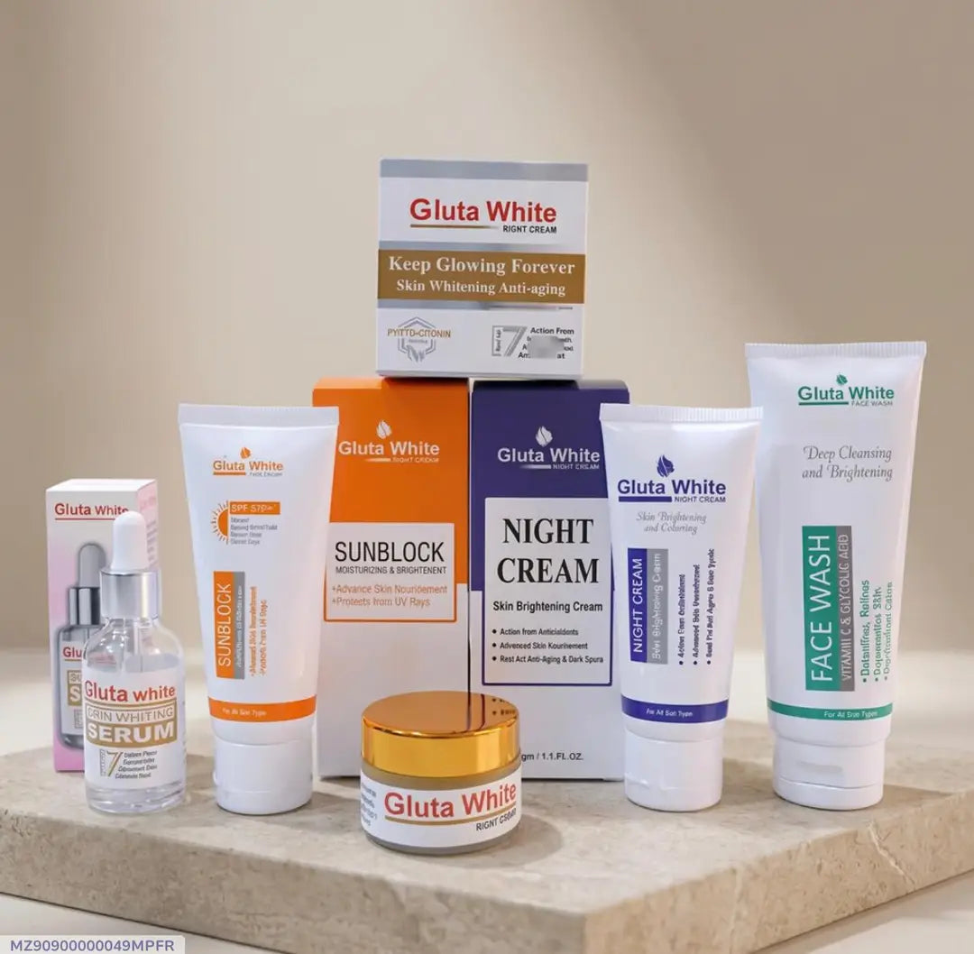 Gluta White 5 in 1 Skincare Bundle True Point