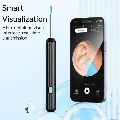 Ear Cleaner High Precision Ear Wax Removal Tool With Camera With LED Light Wireless Cleaner