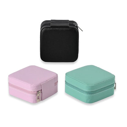 Stylish Jewelry Storage Box Pastel Green PE Film True Point
